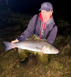 Joe with a sod bank striper